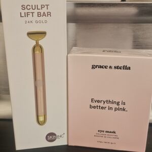 Grace & Stella Eye Mask and Skin Inc Sculpt Lift Bar Set